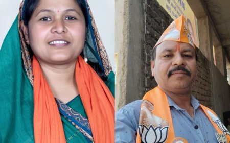 श्रीमति हर्षा लोकमणि चंद्राकार को जिला भा ज पा के उपाध्यक्ष बनाए जाने पर  भाजपा कार्यकर्ता  रमेश साहू ने  दिये  बधाई