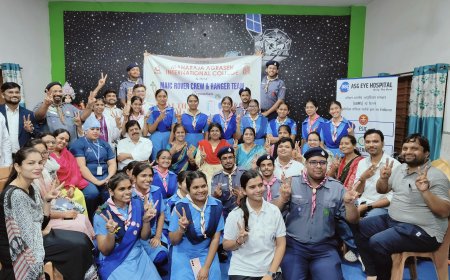 स्वामी आत्मानंद शासकीय अंग्रेजी माध्यम स्कूल,  अमलेश्वर में स्वास्थ्य शिविर का आयोजन: 550 से अधिक छात्र और 28 कर्मचारी लाभान्वित