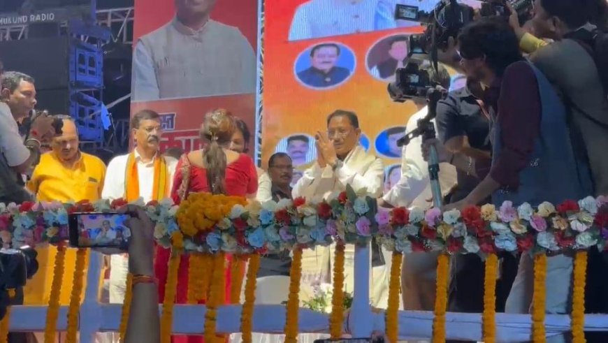रायपुर में धूमधाम से निकली गणेश विसर्जन झांकी, सीएम विष्णुदेव साय ने झांकियों का किया दर्शन, कहा- यह बहुत ही गौरव का क्षण, यहां आना मेरा सौभाग्य