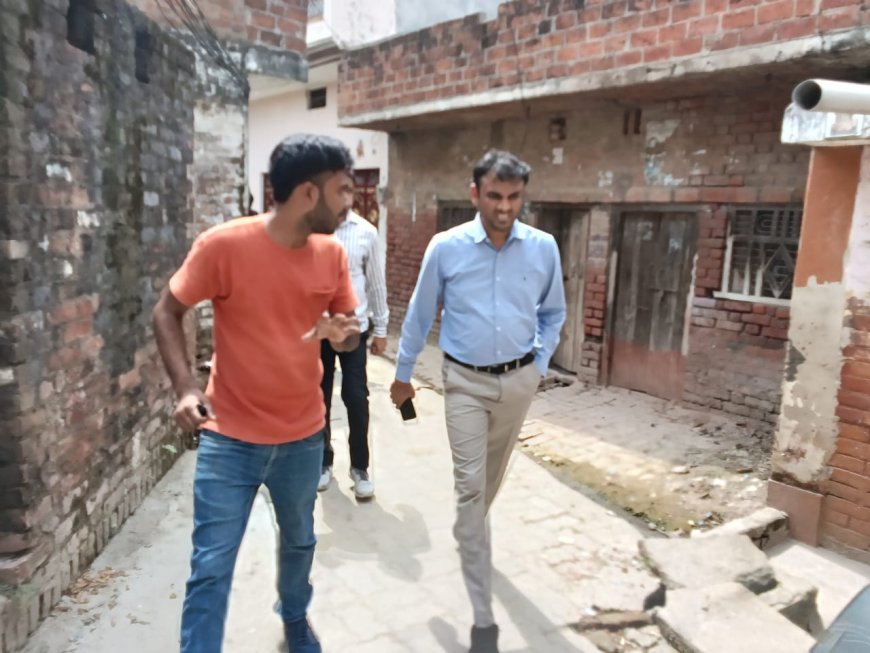 तहसीलदार संडीला द्वारा औचक निरीक्षण/जांच, जल्द ही समस्या का समाधान