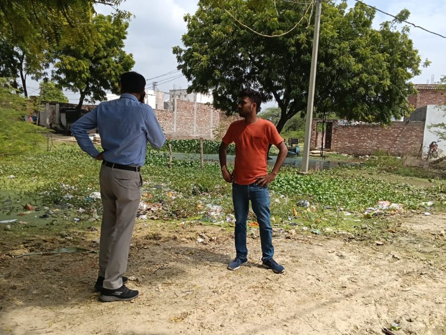 तहसीलदार संडीला द्वारा औचक निरीक्षण/जांच, जल्द ही समस्या का समाधान