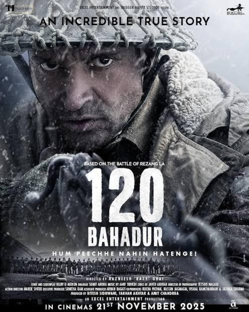 120 बहादुर : मेकिंग पर डायरेक्टर रज़नीश घई ने डाली रोशनी, बताई दिलचस्प बातें