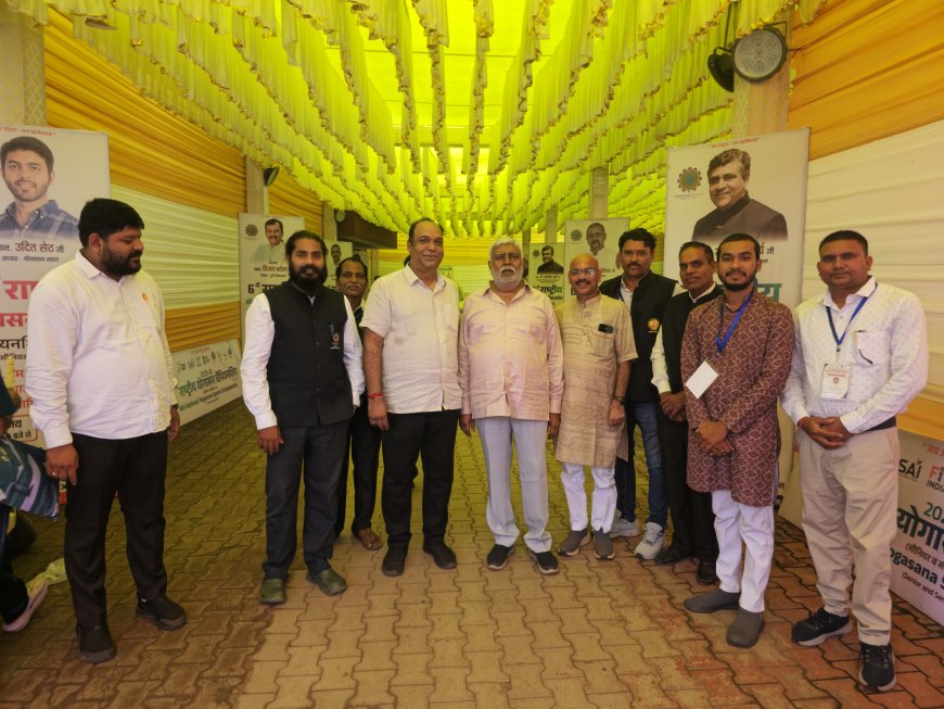 राष्ट्रीय योगासन प्रतियोगिता का तृतीय दिवस उत्साहपूर्ण रहा