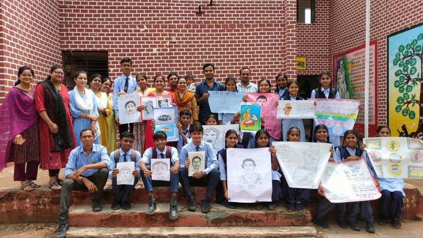 सेजस अमलेश्वर में हिंदी दिवस पर साहित्यिक और सांस्कृतिक कार्यक्रम का आयोजन