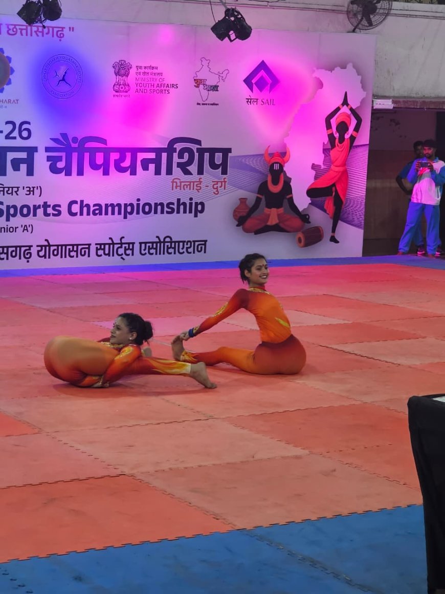 राष्ट्रीय योगासन प्रतियोगिता, प्रतिभागियों ने उत्कृष्ट योगाभ्यास प्रस्तुत कर सभी को मंत्रमुग्ध कर दिया