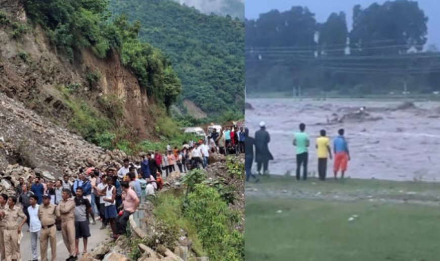 बादल फटने से तबाही; 10 की मौत, कई लापता