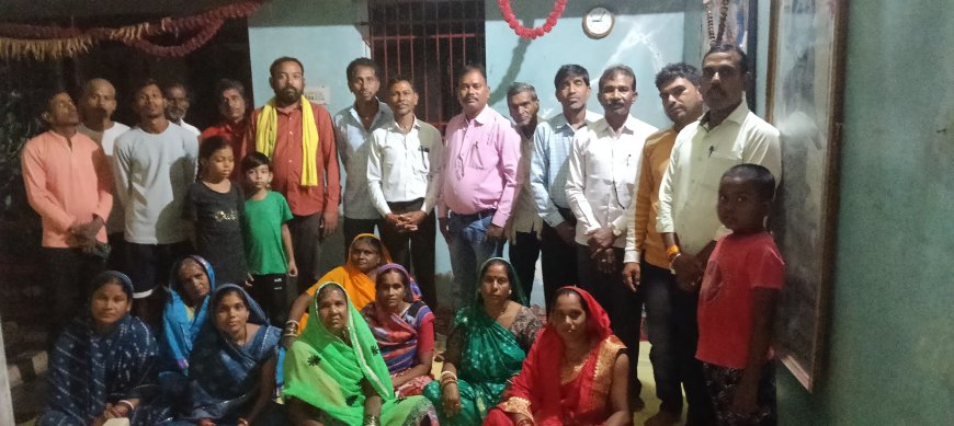 अमलेश्वर के दुर्गा नगर मे ईकाई अध्यक्ष बने उत्तम साहू