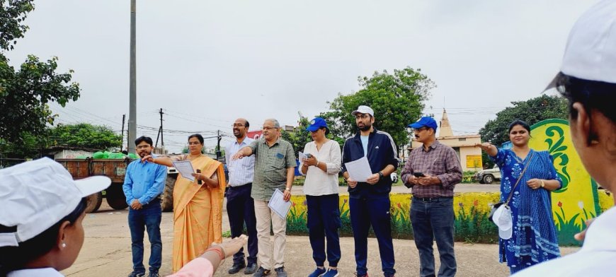 स्वच्छता ही सेवा पखवाड़ा के अंतर्गत महादेव घाट में स्वच्छता कार्यक्रम एवं शपथ