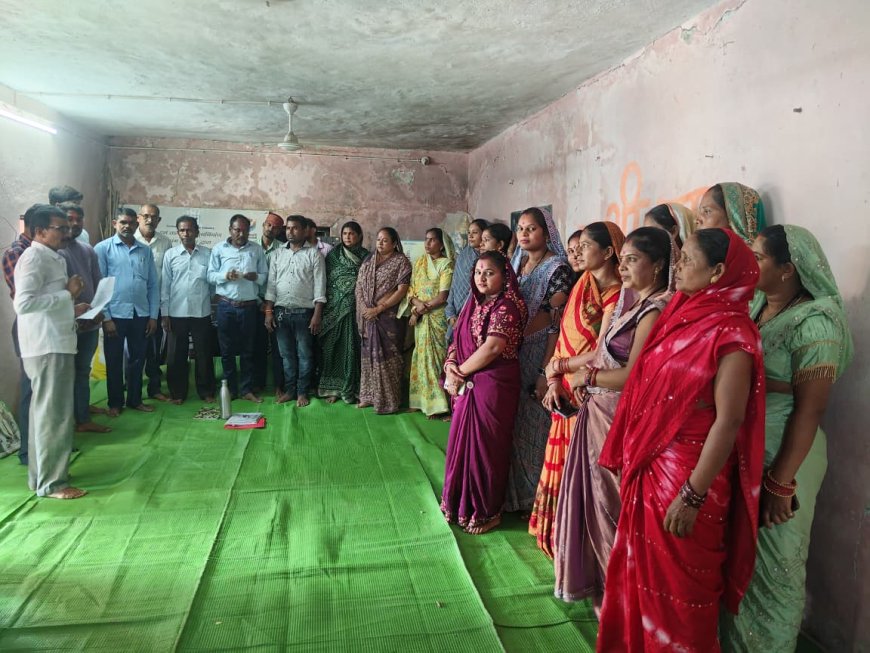 अमलेशवर डीह में समाजिक एकता का दिया संदेश  ,सभी पदाधिकारी सर्व सम्मति से निर्विरोध निर्वाचित  ,भागी साहू बने अध्यक्ष