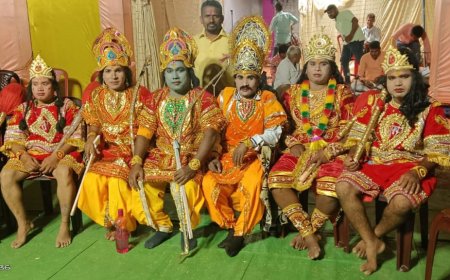 बचपन के दो युवा दोस्त बनें हैं पार्षद ,पर अब दोनों में होगा भयंकर युद्ध ,एक बनेंगे प्रभु  श्री राम तो दूसरे बनेंगे  लंकेश रावण , अमलेशवर डीह में होगा भव्य , रामलीला के साथ रावण दहन