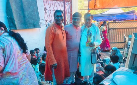 श्री राम रसोई द्वारा सैकड़ों कन्यायें का कन्या भोज : चरण पूजन के साथ उपहारों का किया गया भेंट