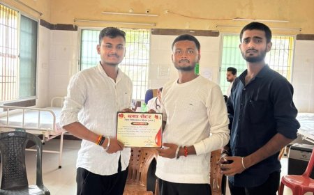 जन्मदिन पर लोकेश पटेल ने लगाया रक्तदान शिविर, 22 यूनिट रक्त संग्रह