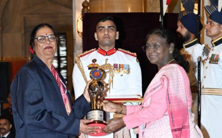 डॉ. रत्ना नशीने को मिला “MY Bharat NSS राष्ट्रीय पुरस्कार”राष्ट्रपति श्रीमती मुर्मू ने किया सम्मानित