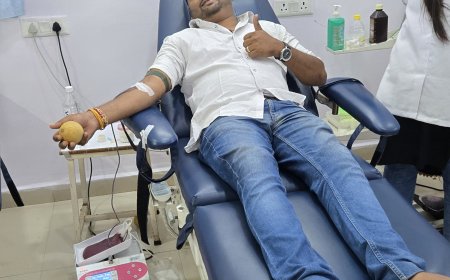 युवा शक्ति संगठन द्वारा रक्तदान सेवा कार्य