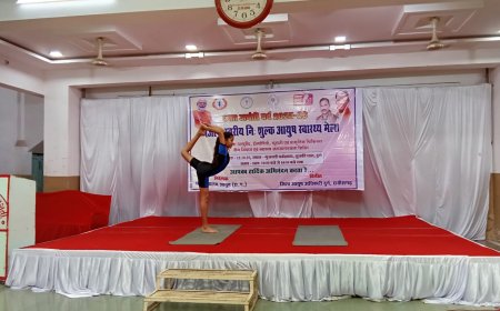 *जिला स्तरीय योगासन प्रतियोगिता में कु. टोमांशीक पटेल ने हासिल किया द्वितीय स्थान*