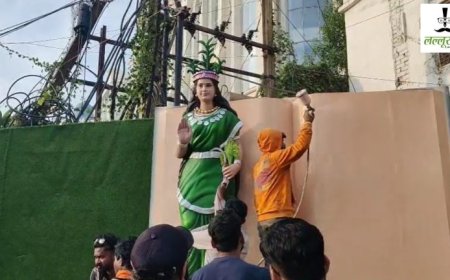 बड़ी खबर : दोबारा स्थापित की गई छत्तीसगढ़ महतारी की प्रतिमा, आरोपी गिरफ्तार