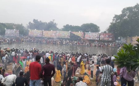 आस्था का महापर्व छठपूजा हर्ष उल्हास के साथ मनाया गया