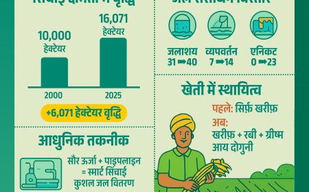 जल संसाधन विभाग की 25 वर्षों में विकास की धारा