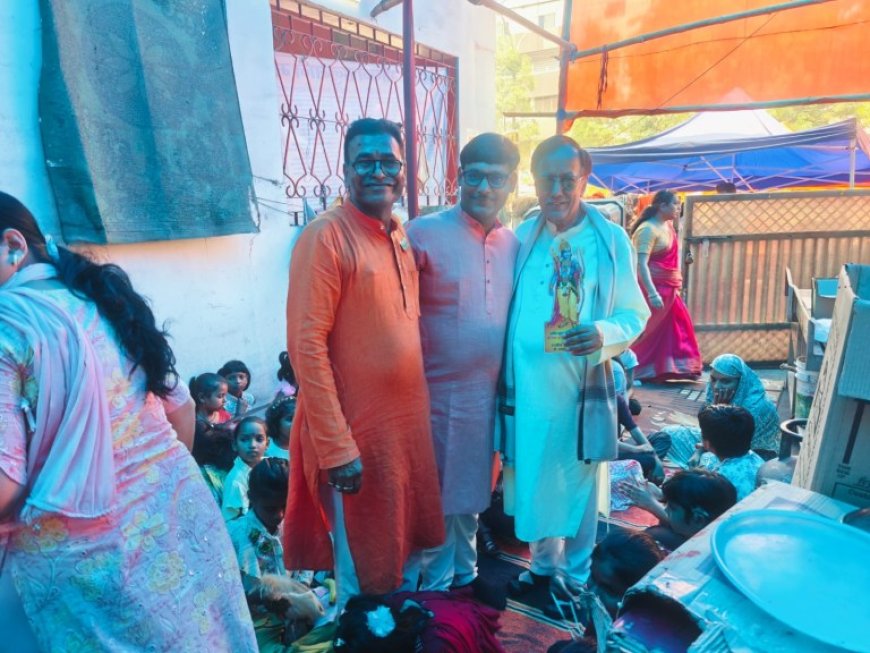 श्री राम रसोई द्वारा सैकड़ों कन्यायें का कन्या भोज : चरण पूजन के साथ उपहारों का किया गया भेंट