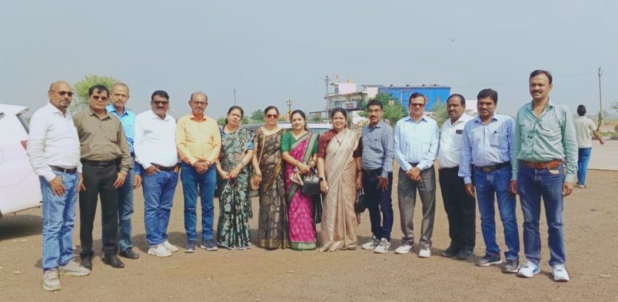 कूर्मि संझा सक्ति की तैयारी बैठक चंद्रा भवन सक्ति में