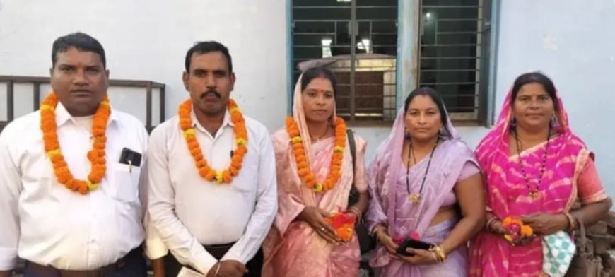 परिक्षेत्रिय अध्यक्ष पद चुनाव में श्रीमति गायत्री साहू को मिला बहुमत , दोहरी जवाबदारी का मिला हैं बडा पद 