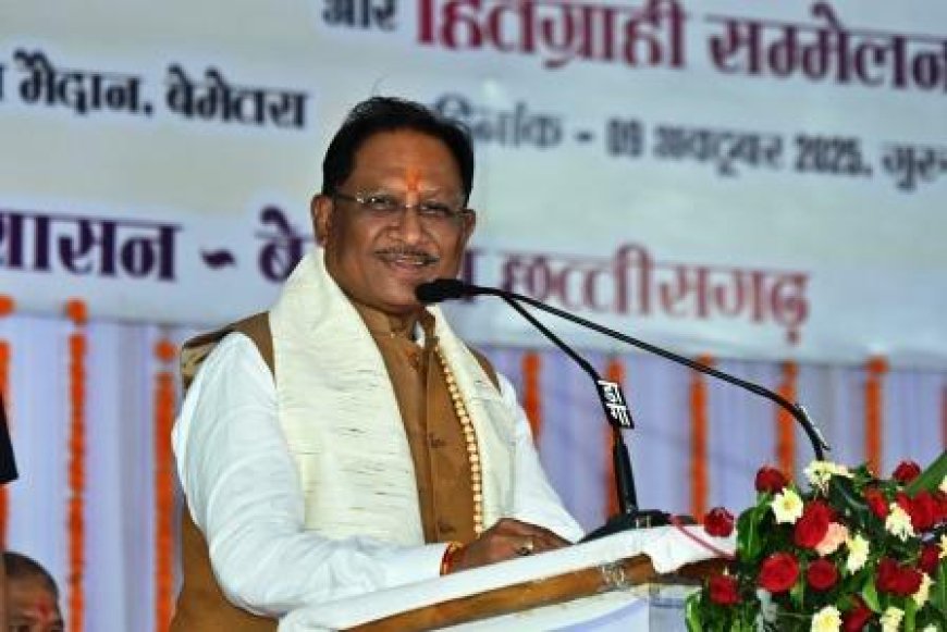 विष्णुदेव साय अपने गांव में मनाएंगे दिवाली