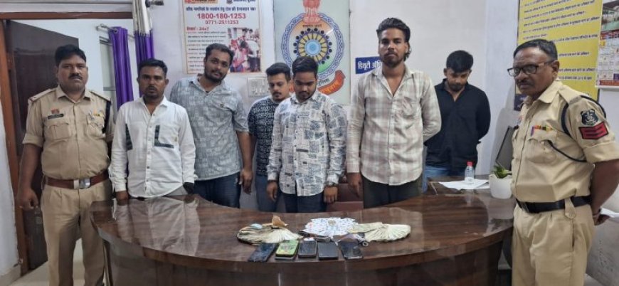 दिवाली पर सजी थी जुआरियों की महफिल, पुलिस ने जुआ खेलने वालों के ठिकानों पर छापा मारा, 54 जुआरी गिरफ्तार, 20 लाख की जब्ती
