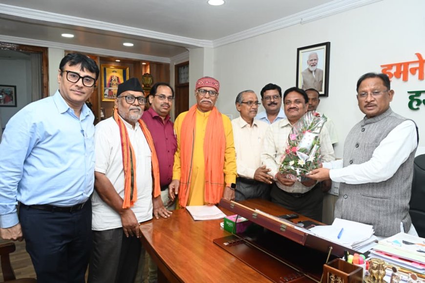मुख्यमंत्री विष्णु देव साय 30 नवम्बर को राज्य कर्मचारी संघ छ. ग. के प्रांतीय अधिवेशन में आने आमंत्रण स्वीकार किया