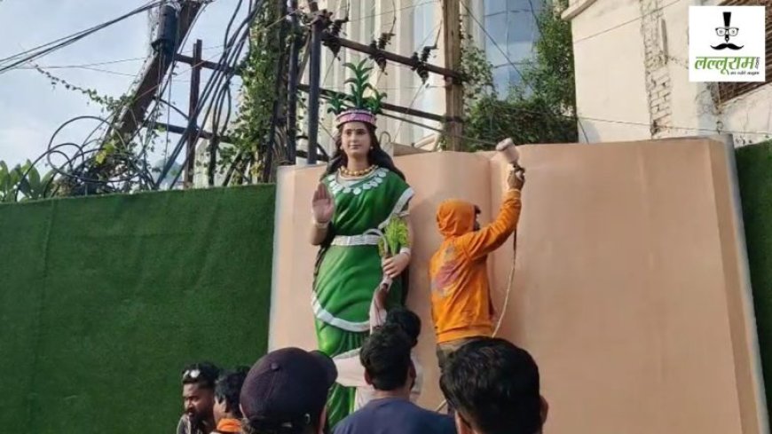 बड़ी खबर : दोबारा स्थापित की गई छत्तीसगढ़ महतारी की प्रतिमा, आरोपी गिरफ्तार