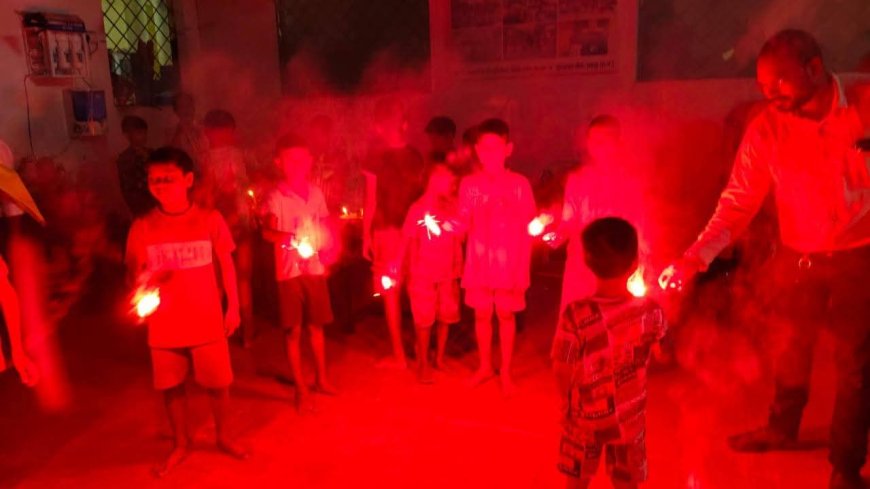 एक दीवाली खुशियों वाली.... वक्ता मंच आवासीय बालक छात्रावास पहुंचा, दीपावली की खुशियों पर सबका अधिकार है