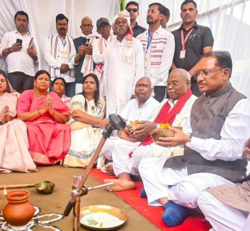 बाबा कार्तिक उरांव ने जनजातीय समाज के उत्थान हेतु अपना जीवन किया समर्पित : मुख्यमंत्री