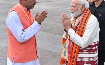 प्रधानमंत्री नरेंद्र मोदी के छत्तीसगढ़ आगमन पर भाजपा प्रदेश मंत्री जितेन्द्र वर्मा ने किया अभूतपूर्व स्वागत
