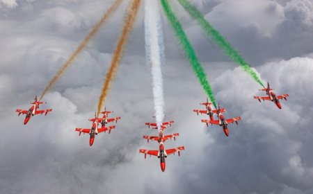 नवा रायपुर में 5 नवंबर को दिखेगा सूर्य किरण का रोमांचक एयर शो, 9 फाइटर प्लेन आसमान में दिखाएंगे करतब