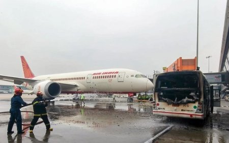 एयर इंडिया का विमान भोपाल में इमरजेंसी लैंडिंग! 172 यात्री बाल-बाल बचे