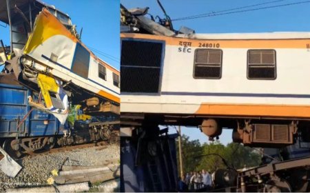 छत्तीसगढ़ में बड़ा ट्रेन हादसा, मालगाड़ी और पैसेंजर ट्रेन आपस में टकराई
