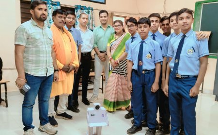 स्वामी आत्मानंद उत्कृष्ट अंग्रेजी माध्यम विद्यालय, अमलेश्वर में ' *बाल प्रतिभा संगम ज्ञानोत्सव मेला* ' का भव्य आयोजन