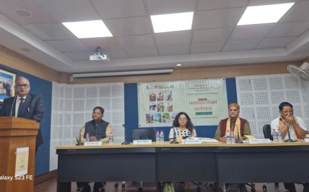 *‘नवसाक्षर लेखन कार्यशाला’ का राजीव गांधी विश्वविद्यालय के माननीय कुलपति प्रो जयदेव साहु तथा राष्ट्रीय पुस्तक न्यास, भारत, के मुख्य संपादक एवं संयुक्त निदेशक ने किया उद्घाटन*