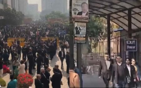 दिल्ली की अदालतों और CRPF स्कूलों को बम से उड़ाने की धमकी से मचा हड़कंप...