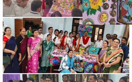 *पाँच दिवसीय आर्ट एवं क्राफ्ट कार्यशाला का सफल आयोजन*