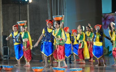 शिवोम विद्यापीठ के शिवोम संस्कृति में बच्चों की मनमोहक प्रस्तुति, देखिए तस्वीरें
