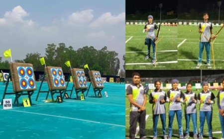 छत्तीसगढ़ के तीरंदाजों का राष्ट्रीय प्रतियोगिता में शानदार प्रदर्शन