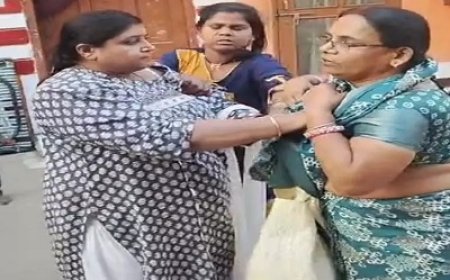 रायपुर में मतदाता पुनरीक्षण के दौरान बीएलओ से मारपीट, वीडियो वायरल