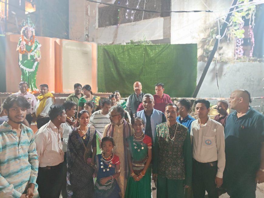 छत्तीसगढ़ में सामाजिक समरसता की मांगी मनौती, छत्तीसगढ़िया पत्रकार महासंघ ने किया छत्तीसगढ़ महतारी की महाआरती