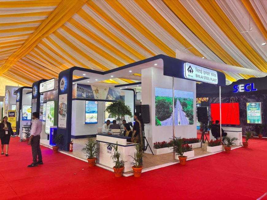 छत्तीसगढ़ राज्योत्सव 2025 में सेल-बीएसपी के स्टॉल पर आइए