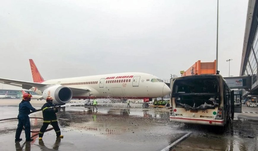 एयर इंडिया का विमान भोपाल में इमरजेंसी लैंडिंग! 172 यात्री बाल-बाल बचे