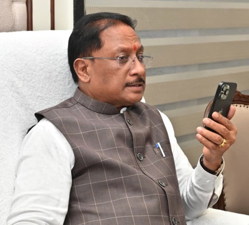 सीएम साय ने बिलासपुर ट्रेन दुर्घटना पर जताया दुःख, कलेक्टर से ली जानकारी