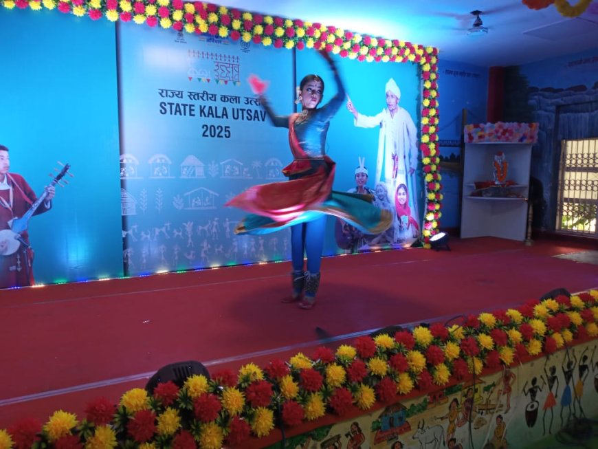 *राष्ट्रीय कला उत्सव के लिए पाटन विकास खंड से सामूहिक नाटक एवं एकल नृत्य का चयन*