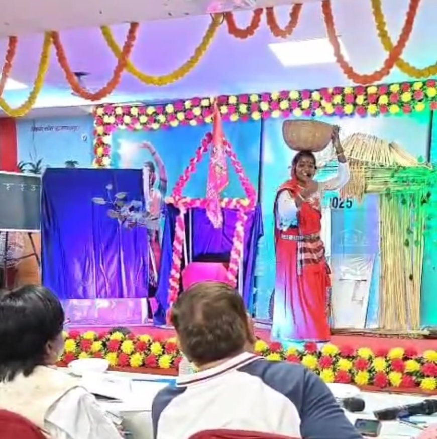 *राष्ट्रीय कला उत्सव के लिए पाटन विकास खंड से सामूहिक नाटक एवं एकल नृत्य का चयन*