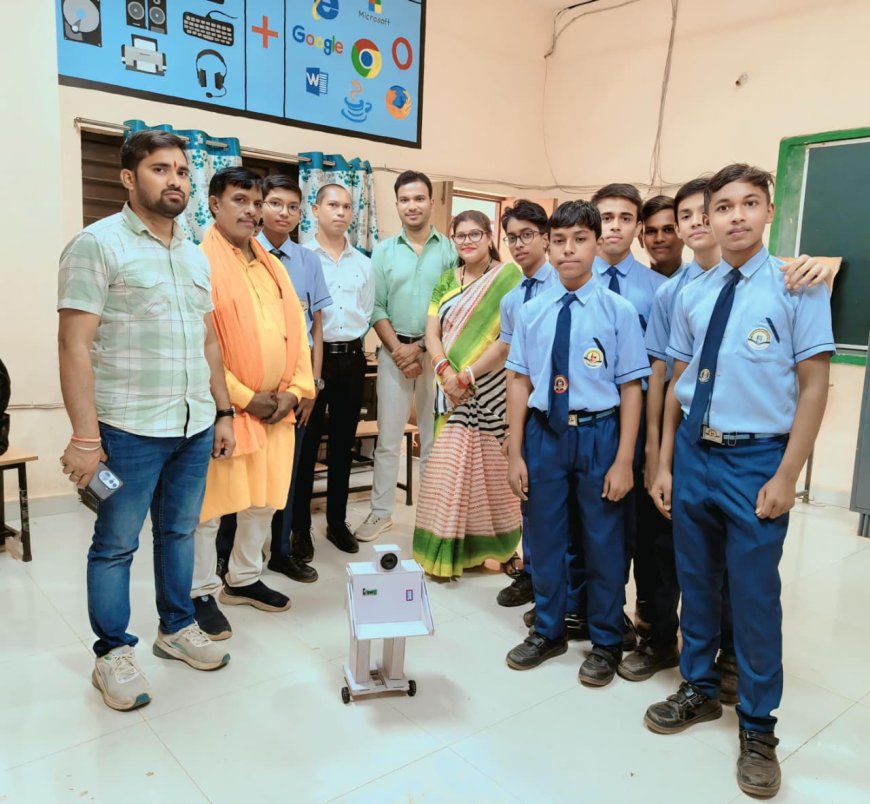 स्वामी आत्मानंद उत्कृष्ट अंग्रेजी माध्यम विद्यालय, अमलेश्वर में ' *बाल प्रतिभा संगम ज्ञानोत्सव मेला* ' का भव्य आयोजन