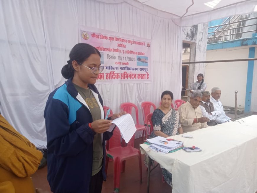 गुरुकुल महिला महाविद्यालय द्वारा  तैराकी महिला/पुरुष प्रतियोगिता, स्वप्निल, मोनिका विजेता